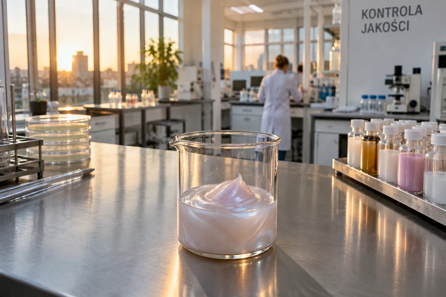 Kontrola jakości kosmetyków: laboratorium własne czy testy zewnętrzne