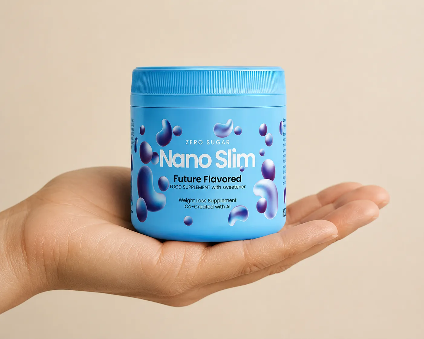 Nano Slim — opakowanie w dłoni