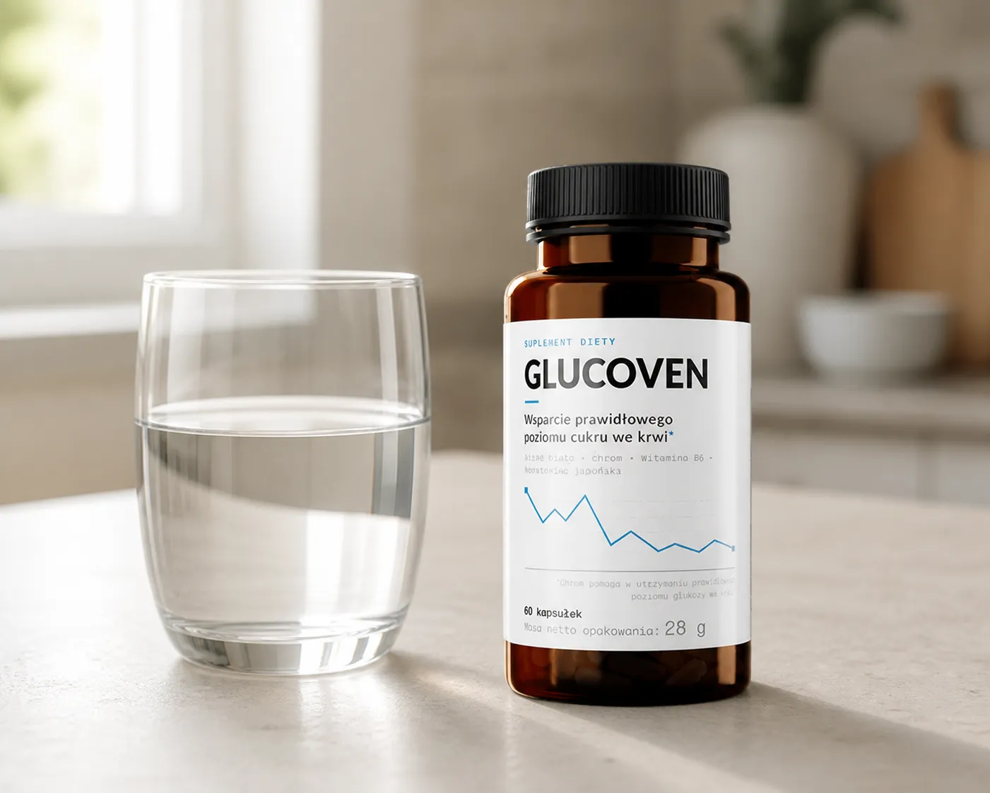 Glucoven — opakowanie na co dzień
