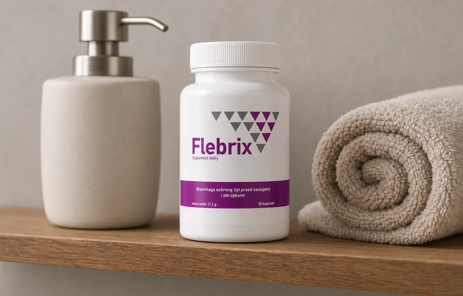 Flebrix — opakowanie na co dzień